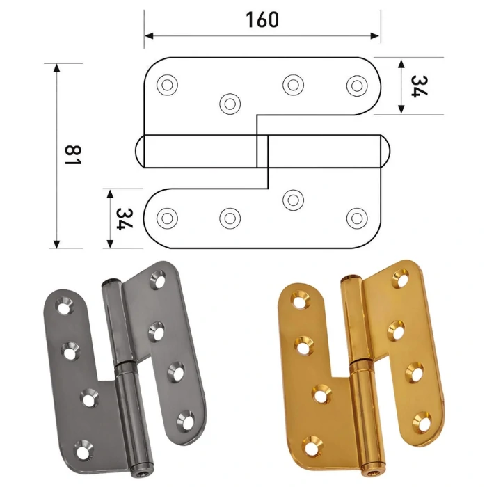 Hinges Supplier - Brass Hinges Products - Steel Hinges