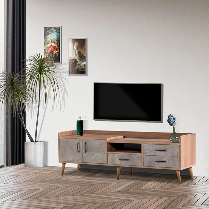 Modern TV Stand made by Factory in Hatay, Ready for wholesale