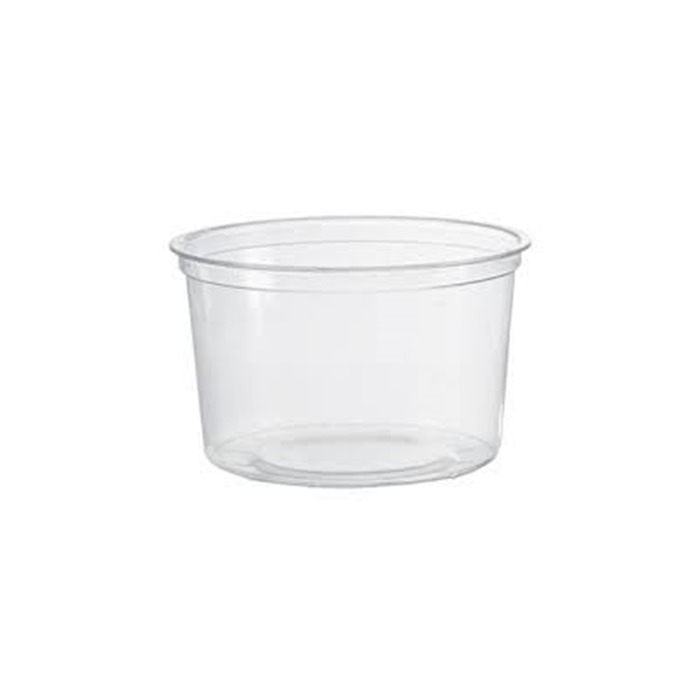 OEM Wholesale high quality round 120ml transparent plastic bowl with lid  for dessert Manufacturer and Factory