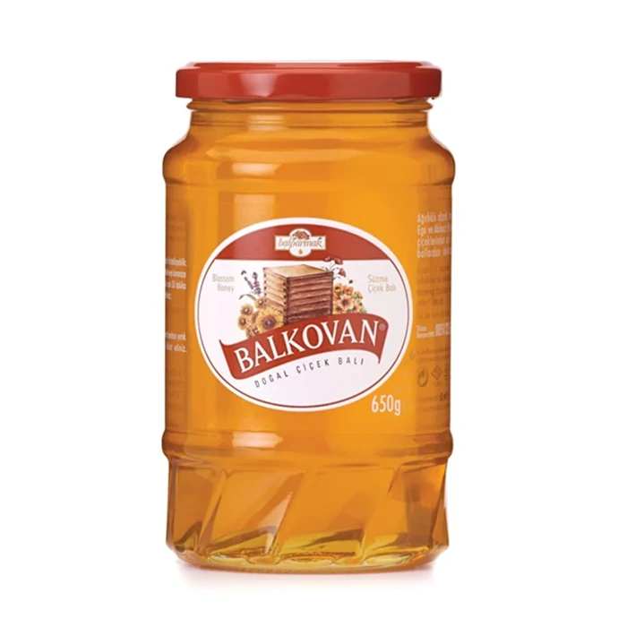 Turkish Balkovan Flower Honey 650g - Pure Sweetness Flower Honey