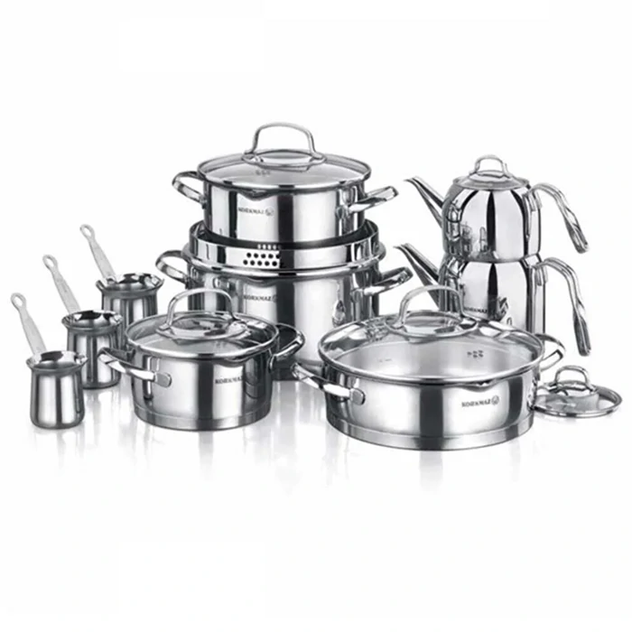 Best Cookware Sets - Steama - 15 Piece Steel Dowry Sets