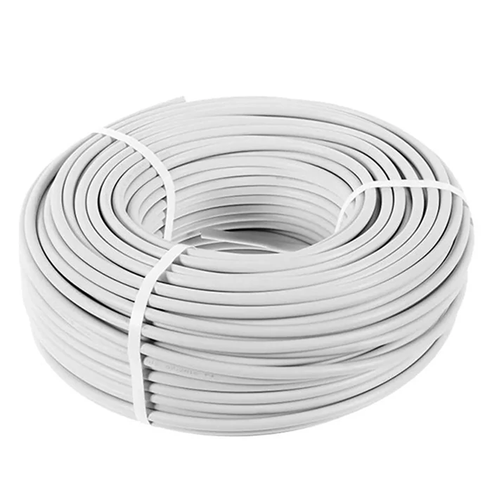 50m 2x1.5 TTR CCA Cable - White - Kahruman