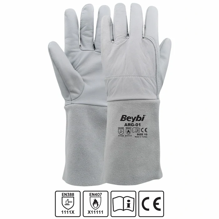 ARG-01 Welder Gloves | Premium Goat Leather | Kahruman