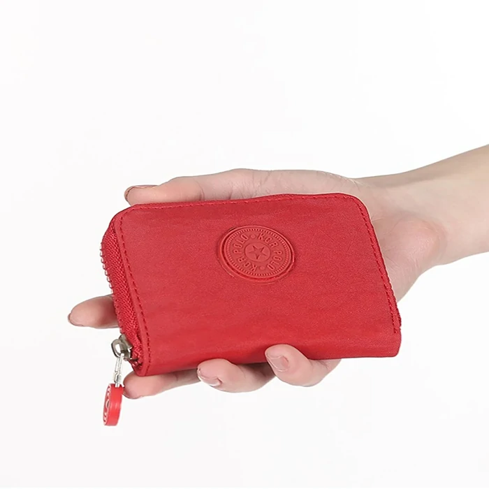 Women's Red Mini Wallet - Small Size | Kahruman
