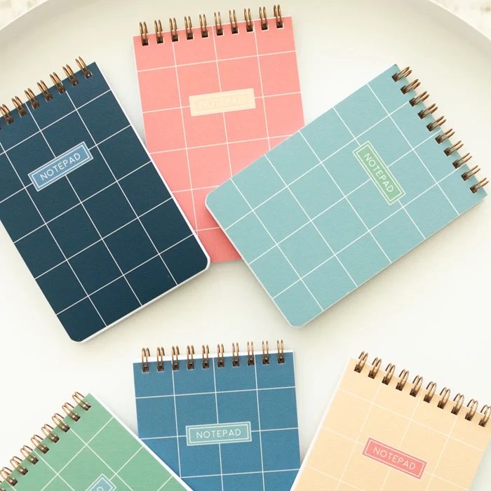 Elevate your Set of 6 Pocket Notebooks, 9x13cm, Lined, 90gsm