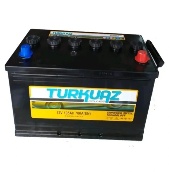 Turkuaz Assurance Battery 12V 105Ah - 2 Years Warranty