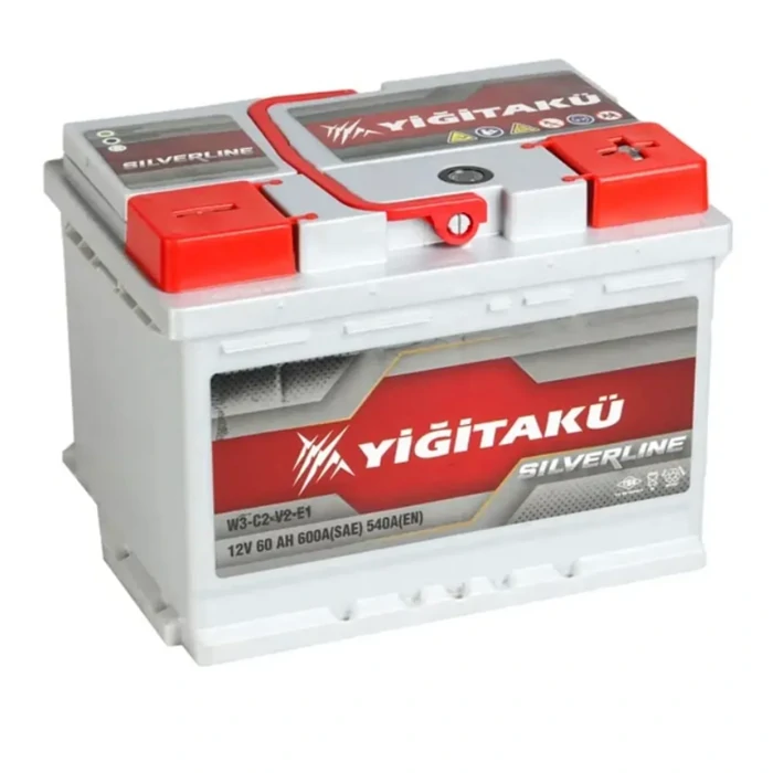 12V 60 Ampere Car Battery - 540 AEN, 2 Years Warranty
