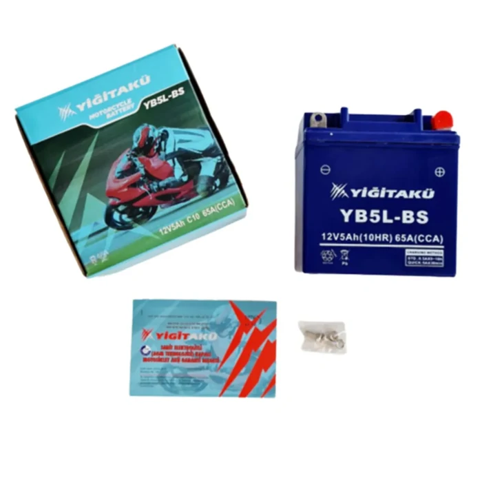 Activa Cup YBR 2022 Production - 12V 5Ah YB5L-BS Motorcycle Battery