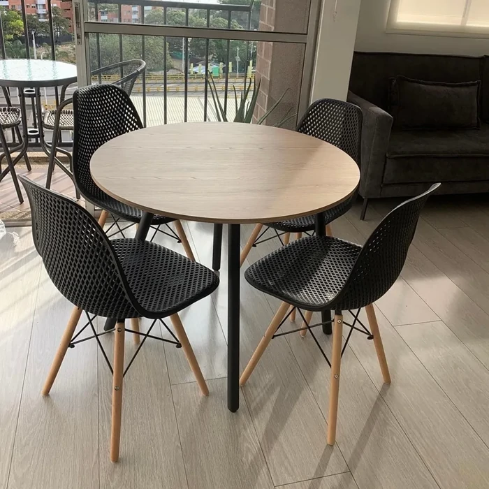 Prime Round Dining Table, 100 cm, Eco-Friendly Design