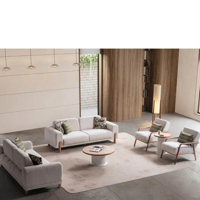 Soho Sofa Set, Luxurious Comfort, 2 Sofas & Armchair