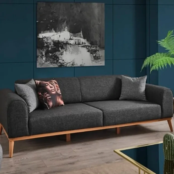 Three-Piece Loft Sofa - Modern Comfort with Imported Fabric