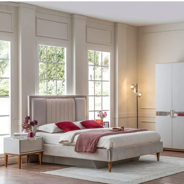 Capitol Bedroom Set - Complete with Bed, Wardrobe, Dresser & More