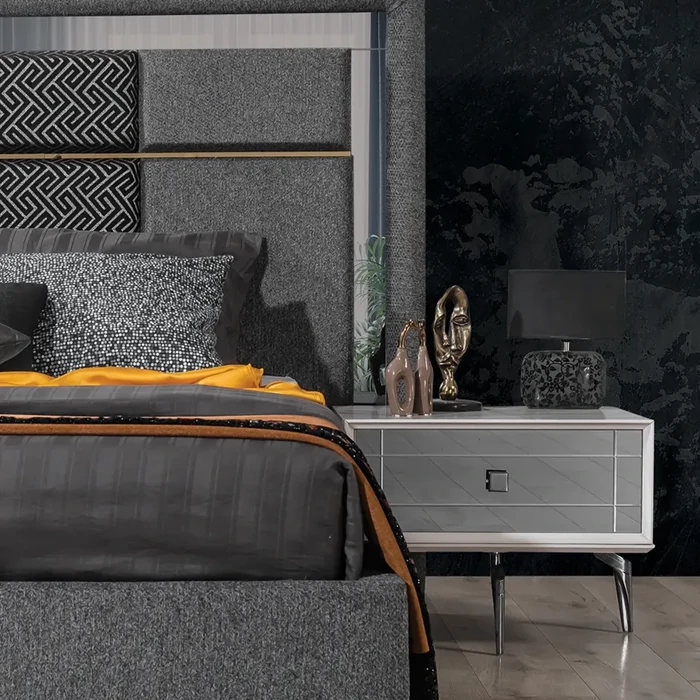 Elismo Bedroom Nightstand – Elegant Storage Solution