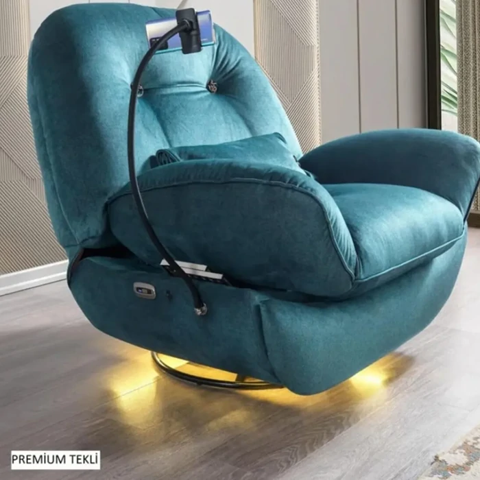 Distinctive TV Seat - Premium Motorized Rocker with Massage Option