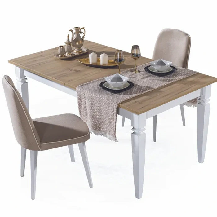 Marbella Dining Room Table - Elegant and Expandable