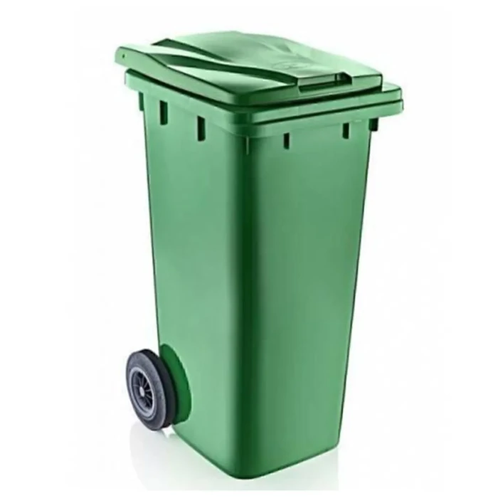 Pedal Trash Can with Wheels 120L – Shock & Heat Resistant