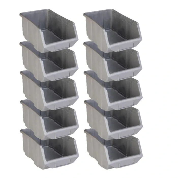 A250 Plastic Tool Holder Grey (10 Pieces) – Durable and Compact Storage Solution