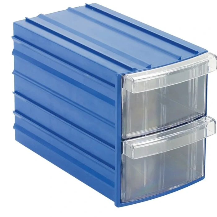 Symbol Y-92 Oval Plastic Drawer Box – 9-Drawer Compact Organizer