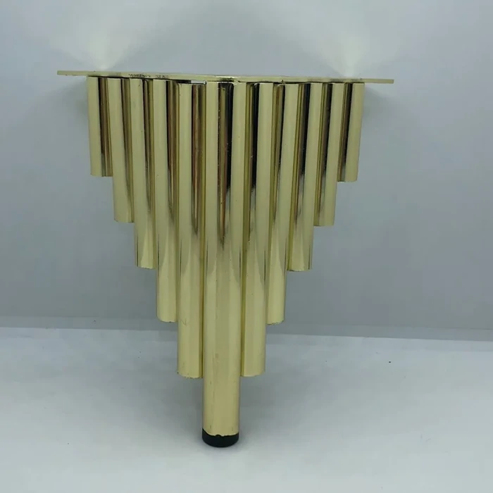 Gold-Coated Piano Sofa Furniture Legs – 15x12x12 cm (Set of 4)