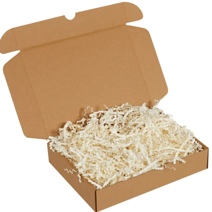 Shredded White Paper (Curly Paper) - 1kg for Gift & Packaging