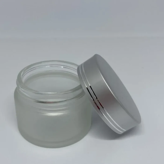 Cream Jar 50cc – Elegant Glass Jar for Creams and Lotions