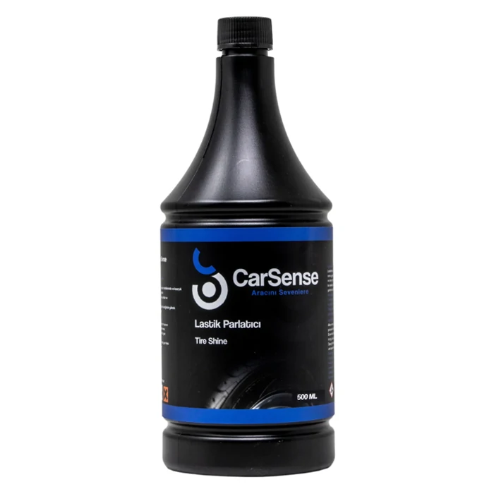 CarSense Tire Shine & Protectant - 500ml with Free Polishing Sponge