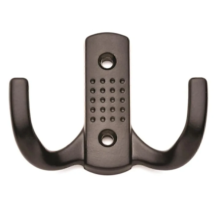 Stylish Metal Polka Dot Hanger for Coat Rack - Black