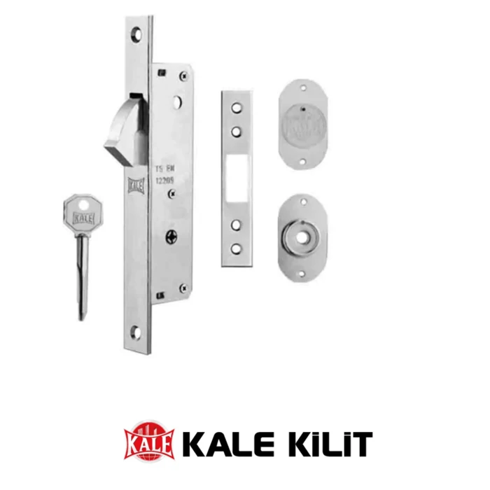 Brazis Sliding Mortise Lock with 20mm Cylinder 201 F - Nickel